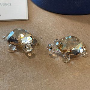 Swarovski Crystal Turtles